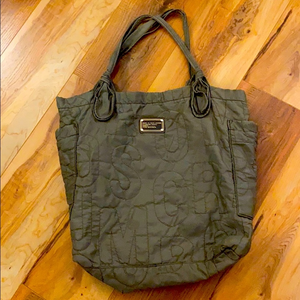 Marc Jacobs Quilted Nylon Oversized tote
